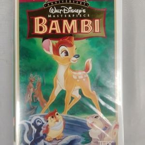 Bambi VHS 1997 55th Anniversary Limited Edition
